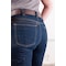 Dovetail Workwear Women's Utility Pant, 000, Indigo Denim, 85% cotton / 14% polyester / 1% spandex DWF18P2D-502-000x32 - alternate 2